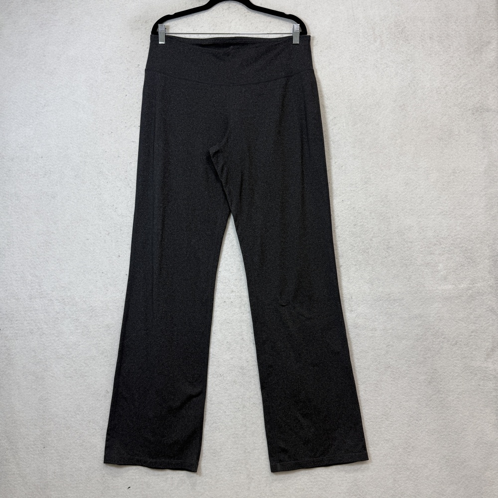 PrAna Sweatpants Womens M Gray Straight Leg Yoga Pants Elastic Waist Stretch